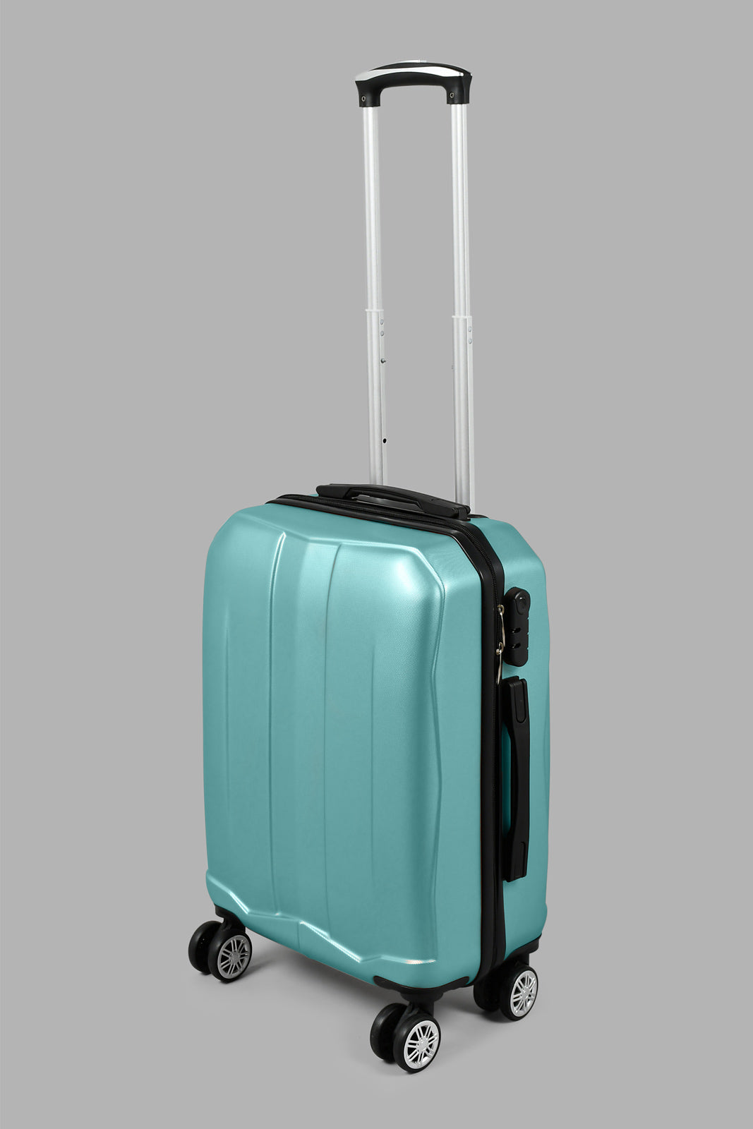 Redtag-Blue-Luggage-Trolley-20",-Blue-Color-Hard-Luggage-Travel-Accessories-