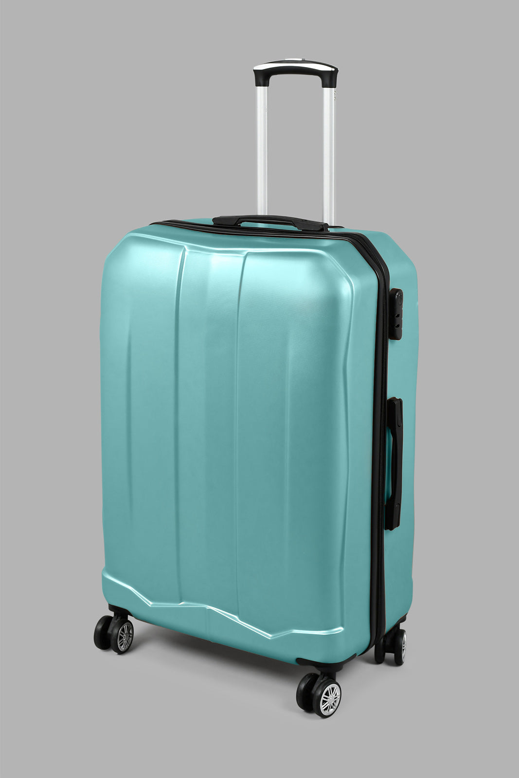 Redtag-Blue-Luggage-Trolley-24",-Blue-Color-Hard-Luggage-Travel-Accessories-
