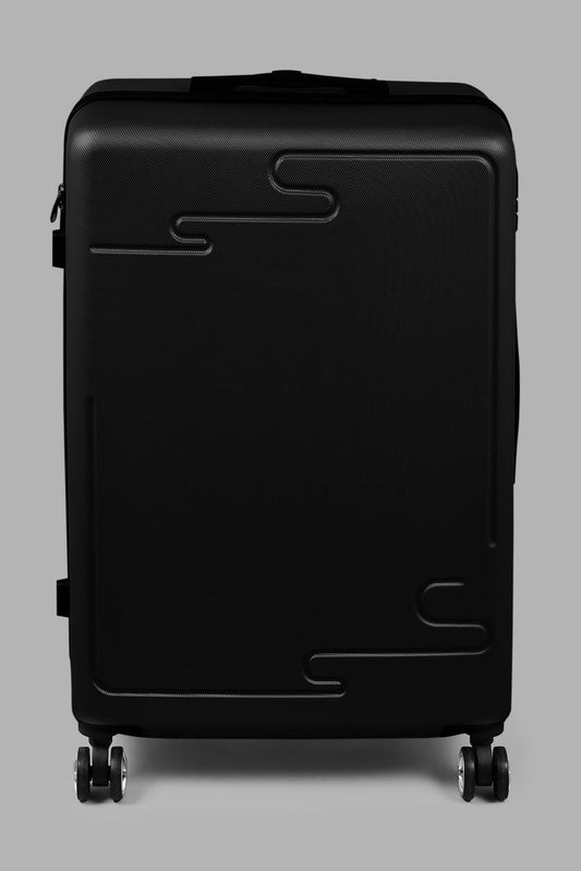 Redtag-Black-Luggage-Trolley-28"-Black-Hard-Luggage-Travel-Accessories-
