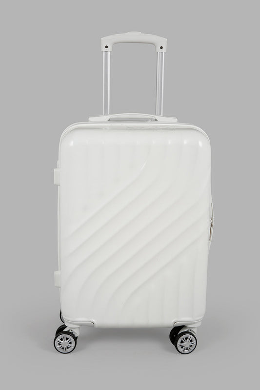 Redtag-Luggage-Trolley-(24-Inch)-White-Category:Luggage-Trolleys,-Colour:White,-Filter:Travel-Accessories,-LUG-Luggage-Trolleys,-Non-Sale,-S22C,-Section:Homewares,-Section:Travel-Travel-Accessories-
