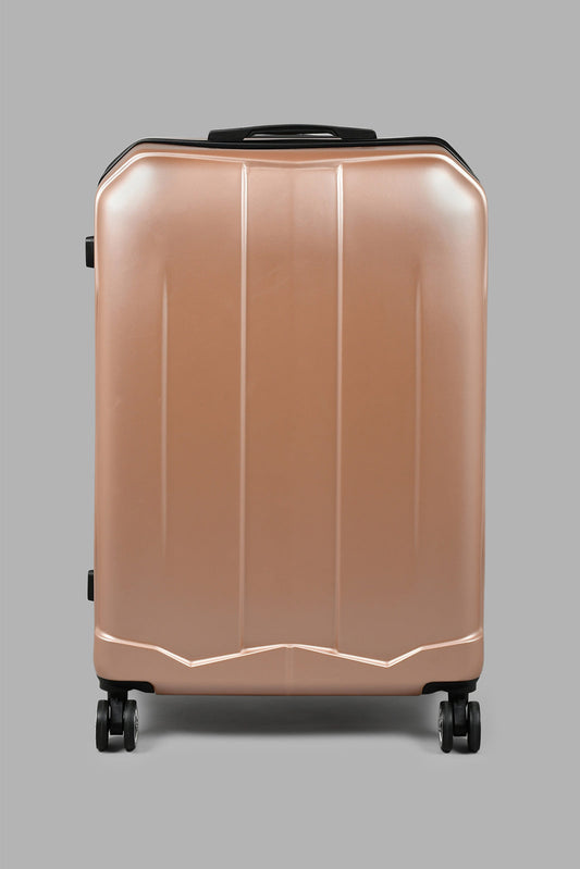 Redtag-Pink-Luggage-Trolley-24",-Pink-Color-Hard-Luggage-Travel-Accessories-