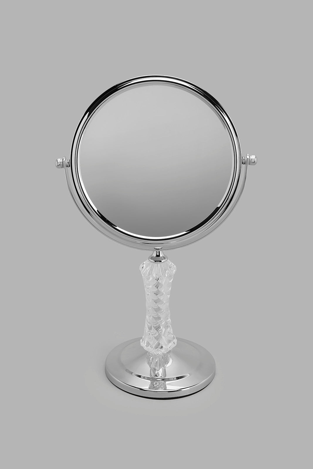 Redtag-Silver-Vanity-Mirror-Category:Bathroom-Accessories,-Colour:Silver,-Deals:New-In,-Filter:Home-Bathroom,-HMW-BAC-Bath-Accessories,-New-In-HMW-BAC,-Non-Sale,-Section:Homewares,-W22O-Home-Bathroom-