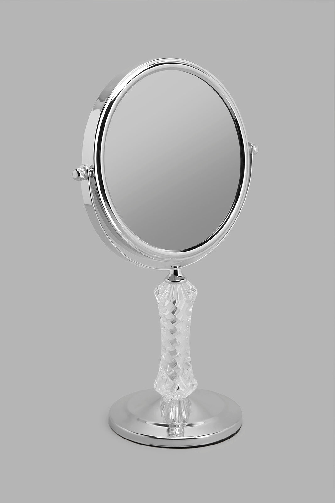 Redtag-Silver-Vanity-Mirror-Category:Bathroom-Accessories,-Colour:Silver,-Deals:New-In,-Filter:Home-Bathroom,-HMW-BAC-Bath-Accessories,-New-In-HMW-BAC,-Non-Sale,-Section:Homewares,-W22O-Home-Bathroom-