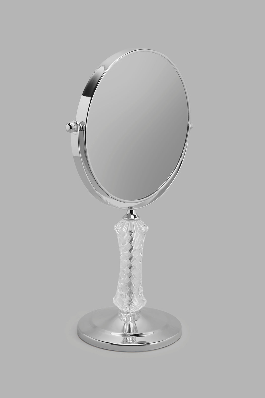 Redtag-Silver-Vanity-Mirror-Category:Bathroom-Accessories,-Colour:Silver,-Deals:New-In,-Filter:Home-Bathroom,-HMW-BAC-Bath-Accessories,-New-In-HMW-BAC,-Non-Sale,-Section:Homewares,-W22O-Home-Bathroom-