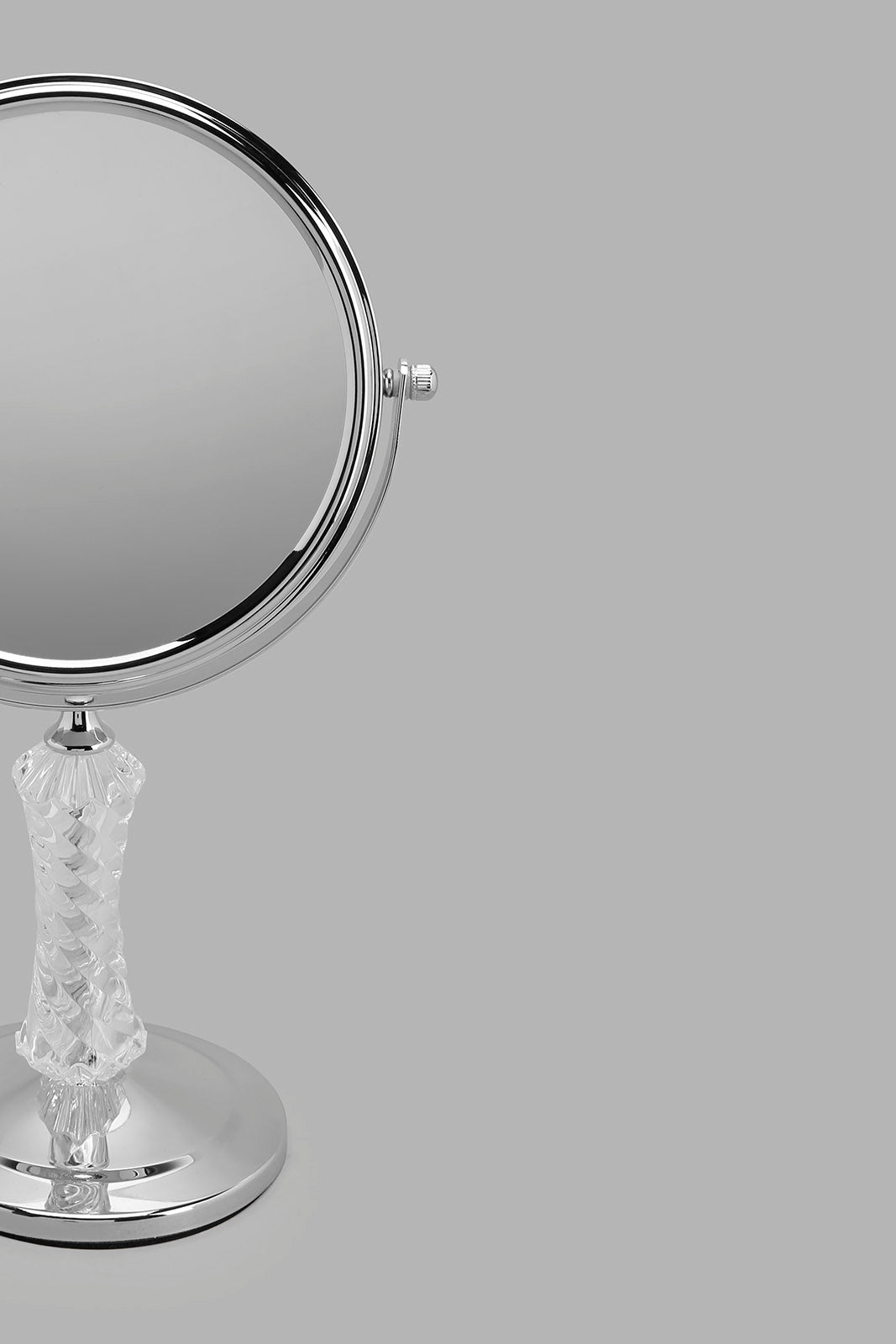 Redtag-Silver-Vanity-Mirror-Category:Bathroom-Accessories,-Colour:Silver,-Deals:New-In,-Filter:Home-Bathroom,-HMW-BAC-Bath-Accessories,-New-In-HMW-BAC,-Non-Sale,-Section:Homewares,-W22O-Home-Bathroom-