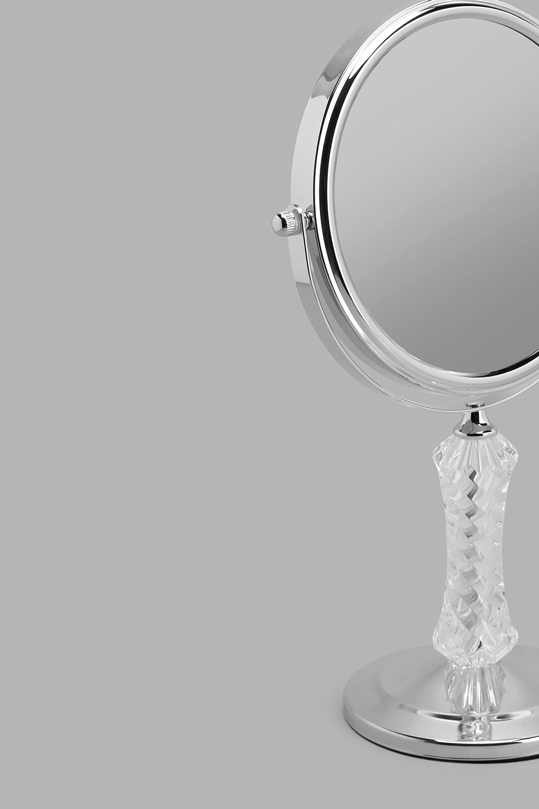 Redtag-Silver-Vanity-Mirror-Category:Bathroom-Accessories,-Colour:Silver,-Deals:New-In,-Filter:Home-Bathroom,-HMW-BAC-Bath-Accessories,-New-In-HMW-BAC,-Non-Sale,-Section:Homewares,-W22O-Home-Bathroom-