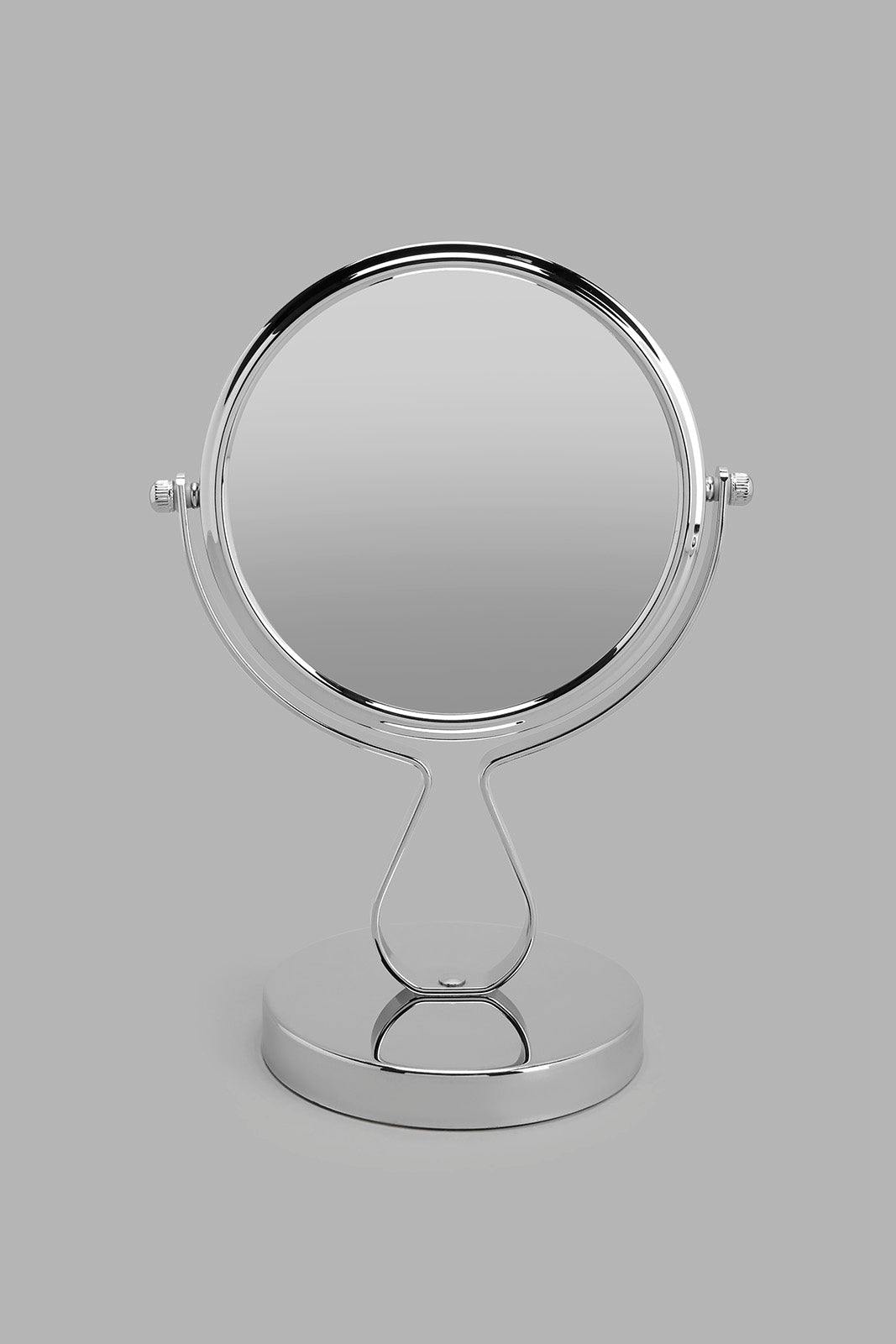 Redtag-Silver-Vanity-Mirror-Category:Bathroom-Accessories,-Colour:Silver,-Deals:New-In,-Filter:Home-Bathroom,-HMW-BAC-Bath-Accessories,-New-In-HMW-BAC,-Non-Sale,-Section:Homewares,-W22O-Home-Bathroom-