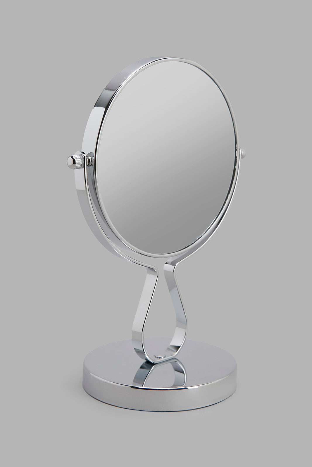 Redtag-Silver-Vanity-Mirror-Category:Bathroom-Accessories,-Colour:Silver,-Deals:New-In,-Filter:Home-Bathroom,-HMW-BAC-Bath-Accessories,-New-In-HMW-BAC,-Non-Sale,-Section:Homewares,-W22O-Home-Bathroom-