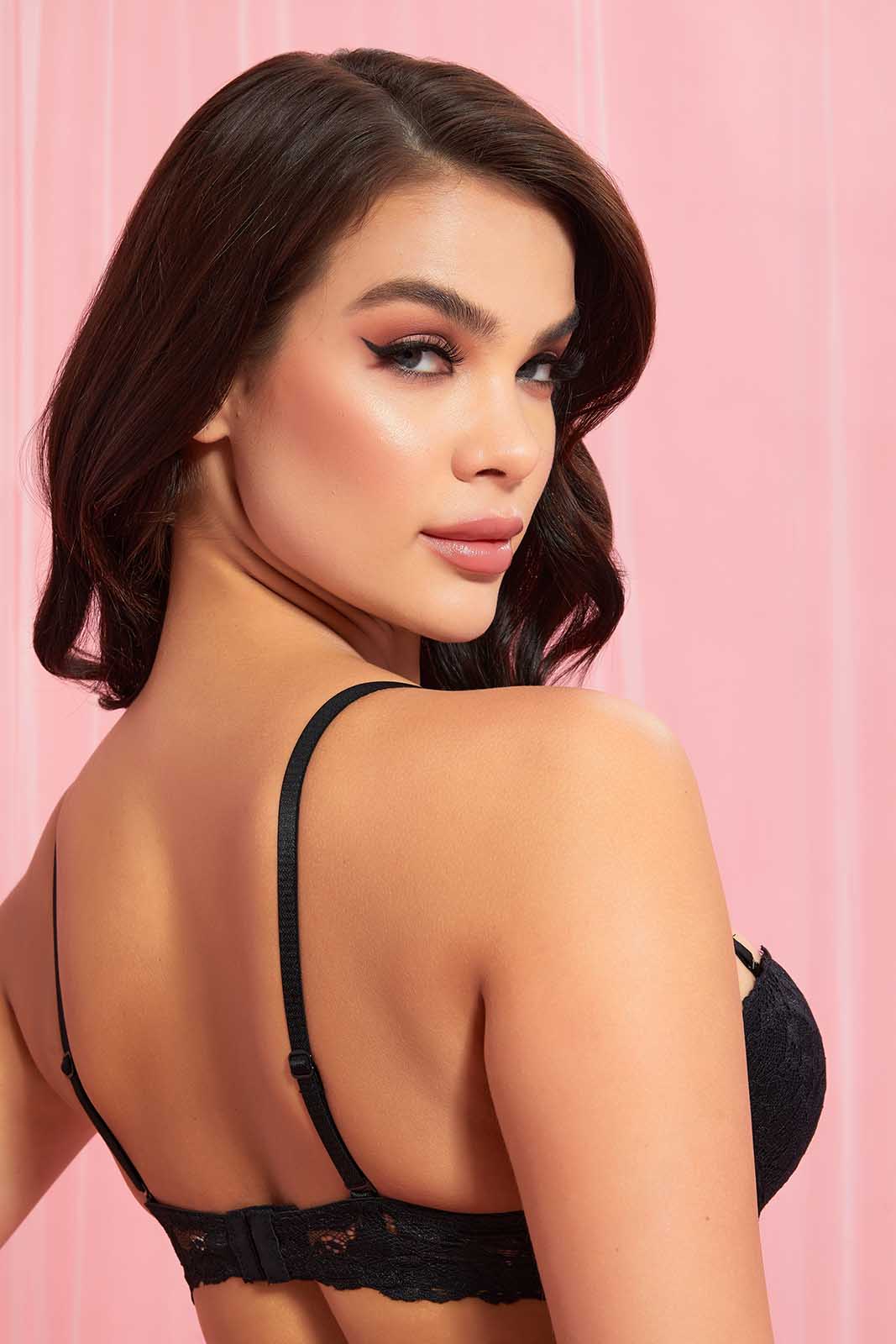 Redtag-Black-Lace-Balconette-Bra-Category:Bras,-Colour:Black,-Deals:4-For-90,-Deals:Sale,-Filter:Women's-Clothing,-Non-Returnable,-S22D,-Sale-LDL-APL,-Section:Women,-Women-Bras--