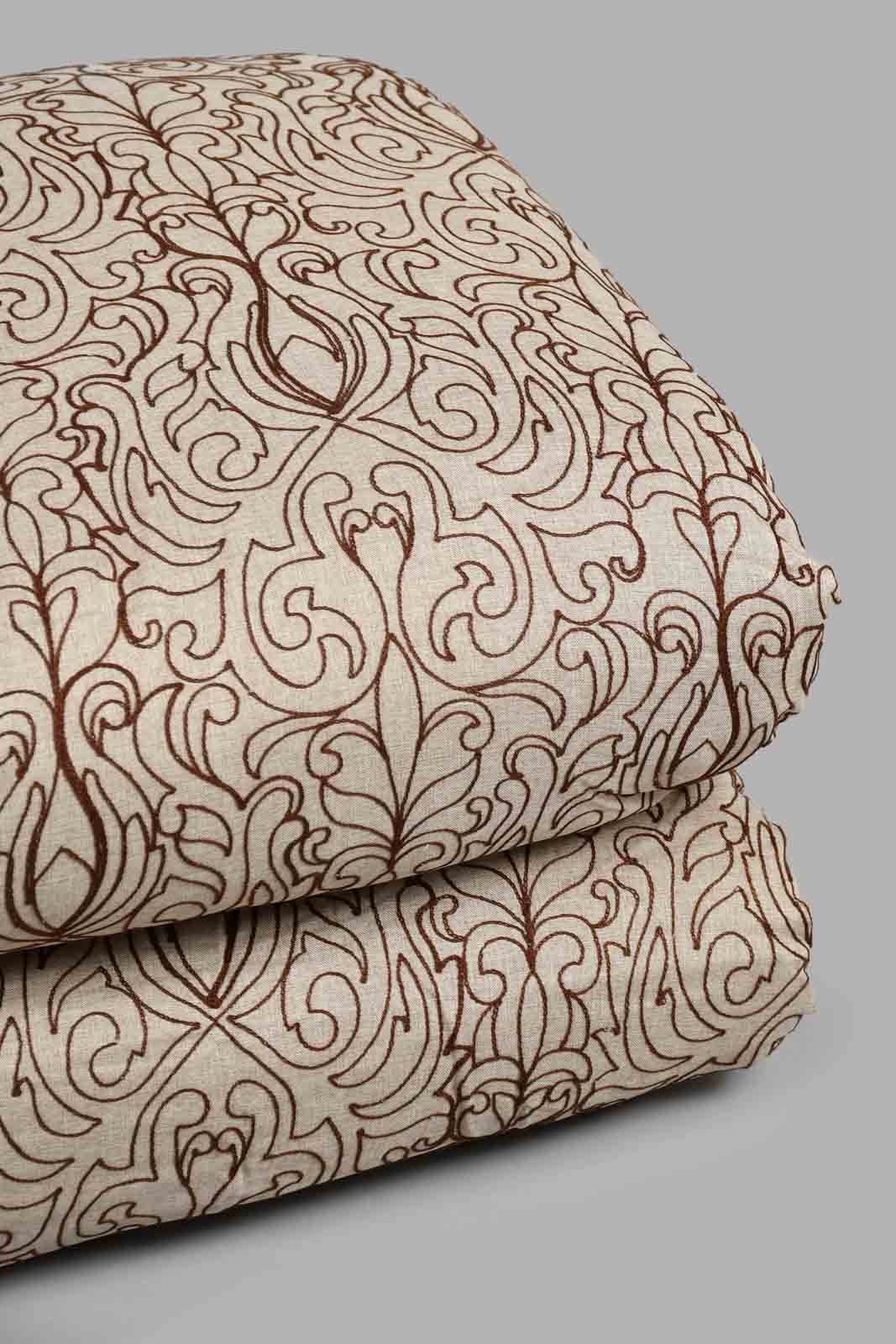 Redtag-Grey-7-Piece-Embroidery-Comforter-Set-(King-Size)-Comforters-Home-Bedroom-