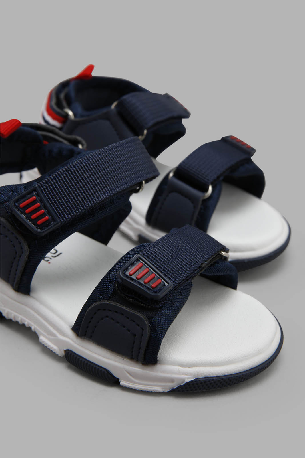 Redtag-Navy-Sport-Sandal-Category:Sandals,-Colour:Navy,-Deals:New-In,-Filter:Boys-Footwear-(1-to-3-Yrs),-INB-Sandals,-New-In-INB-FOO,-Non-Sale,-Section:Boys-(0-to-14Yrs),-W22O-Infant-Boys-1 to 3 Years