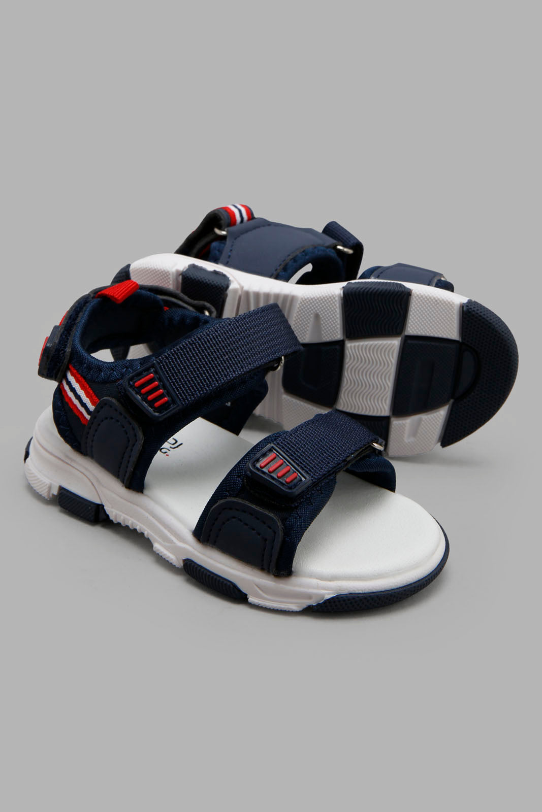 Redtag-Navy-Sport-Sandal-Category:Sandals,-Colour:Navy,-Deals:New-In,-Filter:Boys-Footwear-(1-to-3-Yrs),-INB-Sandals,-New-In-INB-FOO,-Non-Sale,-Section:Boys-(0-to-14Yrs),-W22O-Infant-Boys-1 to 3 Years