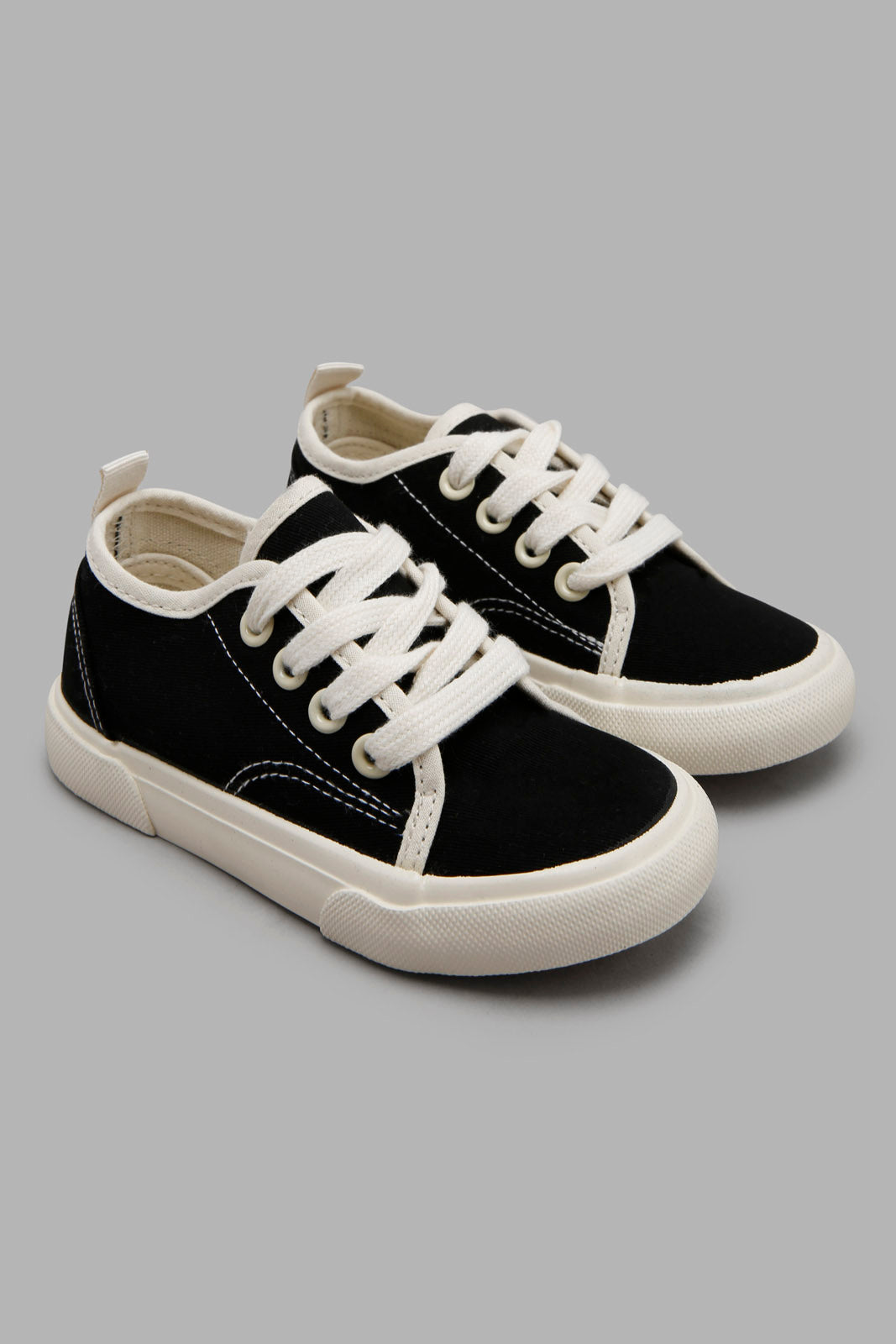 Redtag-Black-Sneaker-Category:Shoes,-Colour:Black,-Filter:Boys-Footwear-(1-to-3-Yrs),-INB-Sandals,-New-In,-New-In-INB-FOO,-Non-Sale,-Section:Boys-(0-to-14Yrs),-W22O-Infant-Boys-1 to 3 Years