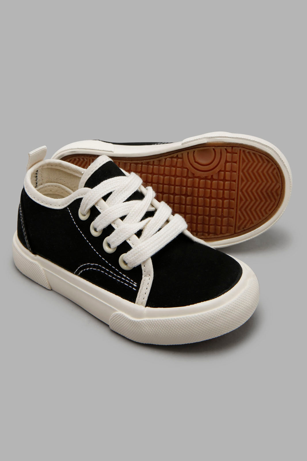 Redtag-Black-Sneaker-Category:Shoes,-Colour:Black,-Filter:Boys-Footwear-(1-to-3-Yrs),-INB-Sandals,-New-In,-New-In-INB-FOO,-Non-Sale,-Section:Boys-(0-to-14Yrs),-W22O-Infant-Boys-1 to 3 Years