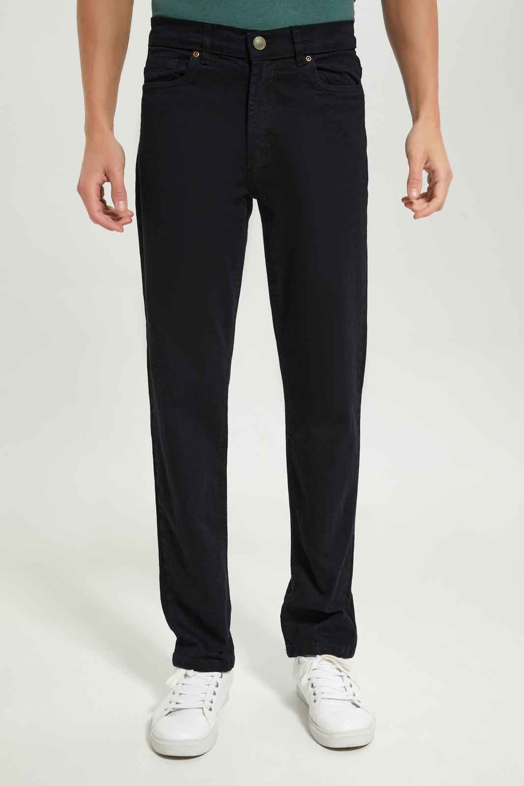 Redtag-Black-Straight-Fit-Jean-Category:Jeans,-Colour:Black,-Dept:Menswear,-Filter:Men's-Clothing,-Men-Jeans,-Non-Sale,-S22A,-Section:Men,-TBL-Men's-