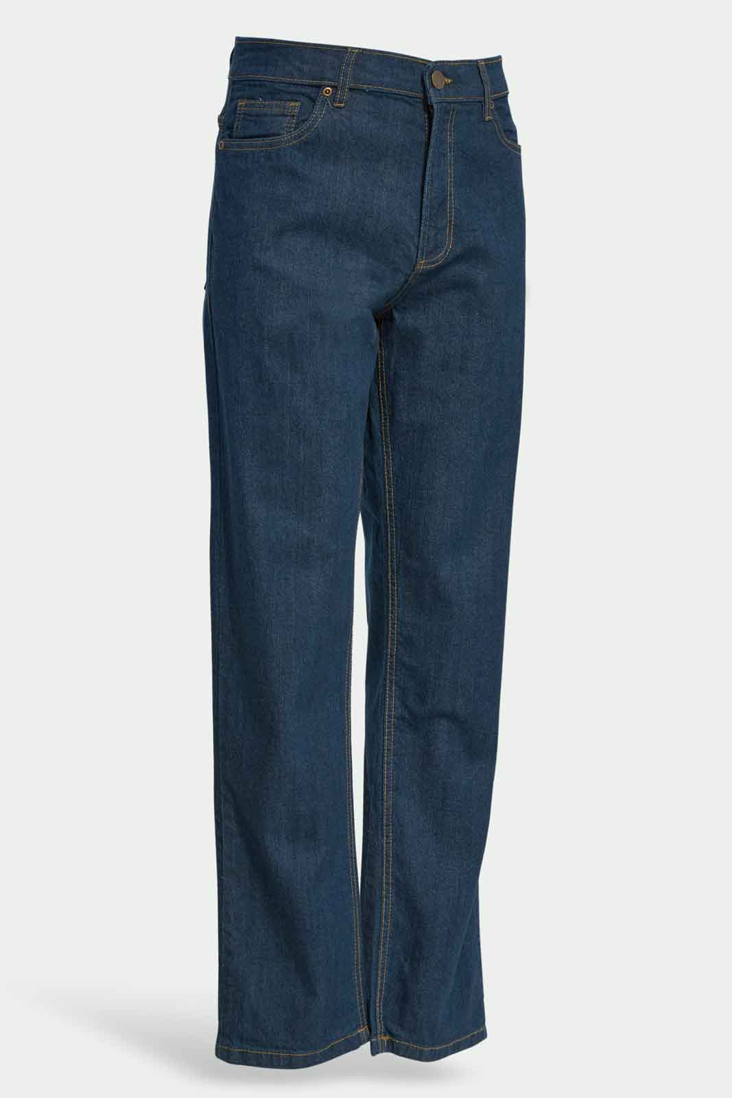 Redtag-Rinse-Straight-Fit-Jean-Category:Jeans,-Colour:Darkwash,-Dept:Menswear,-Filter:Men's-Clothing,-Men-Jeans,-Non-Sale,-S22A,-Section:Men,-TBL-Men's-