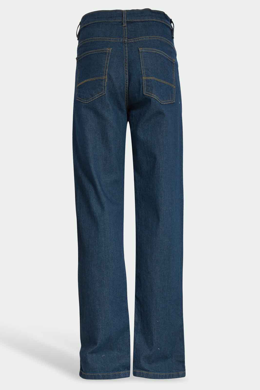 Redtag-Rinse-Straight-Fit-Jean-Category:Jeans,-Colour:Darkwash,-Dept:Menswear,-Filter:Men's-Clothing,-Men-Jeans,-Non-Sale,-S22A,-Section:Men,-TBL-Men's-