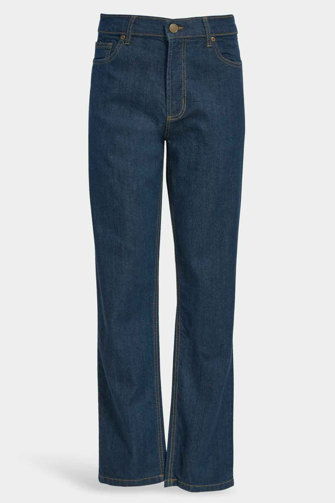 Redtag-Rinse-Straight-Fit-Jean-Category:Jeans,-Colour:Darkwash,-Dept:Menswear,-Filter:Men's-Clothing,-Men-Jeans,-Non-Sale,-S22A,-Section:Men,-TBL-Men's-
