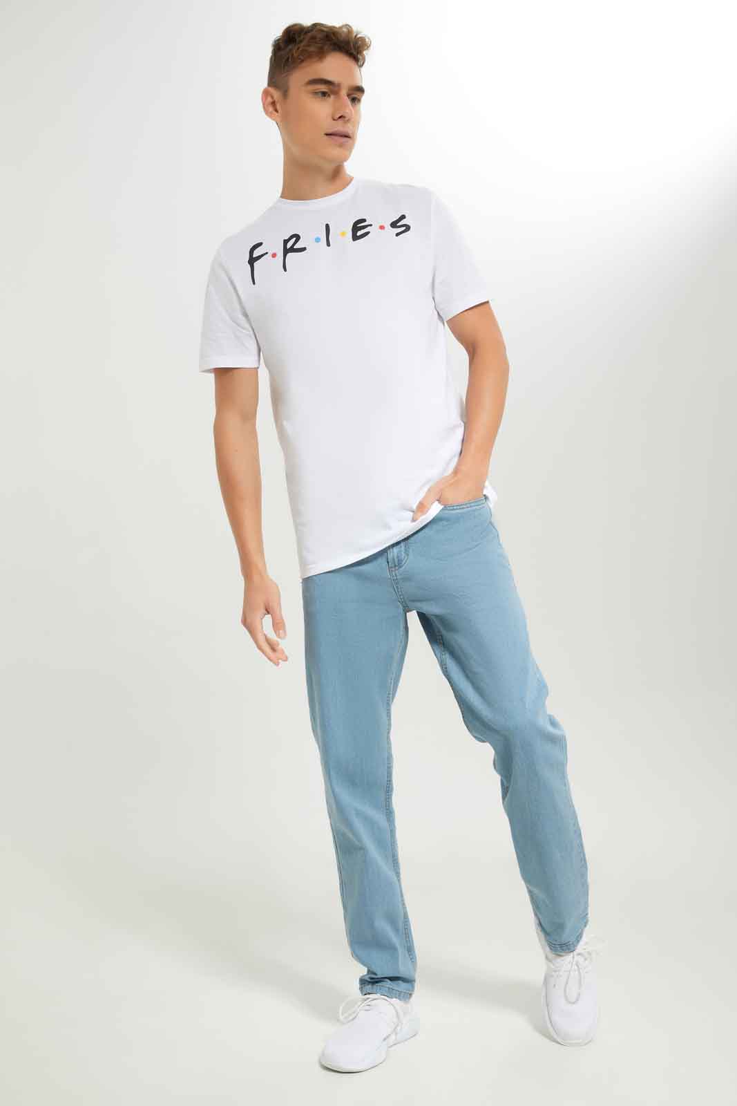 Redtag-Light-Wash-Straight-Fit-Jean-Category:Jeans,-Colour:Lightwash,-Dept:Menswear,-Filter:Men's-Clothing,-Men-Jeans,-Non-Sale,-S22A,-Section:Men,-TBL-Men's-