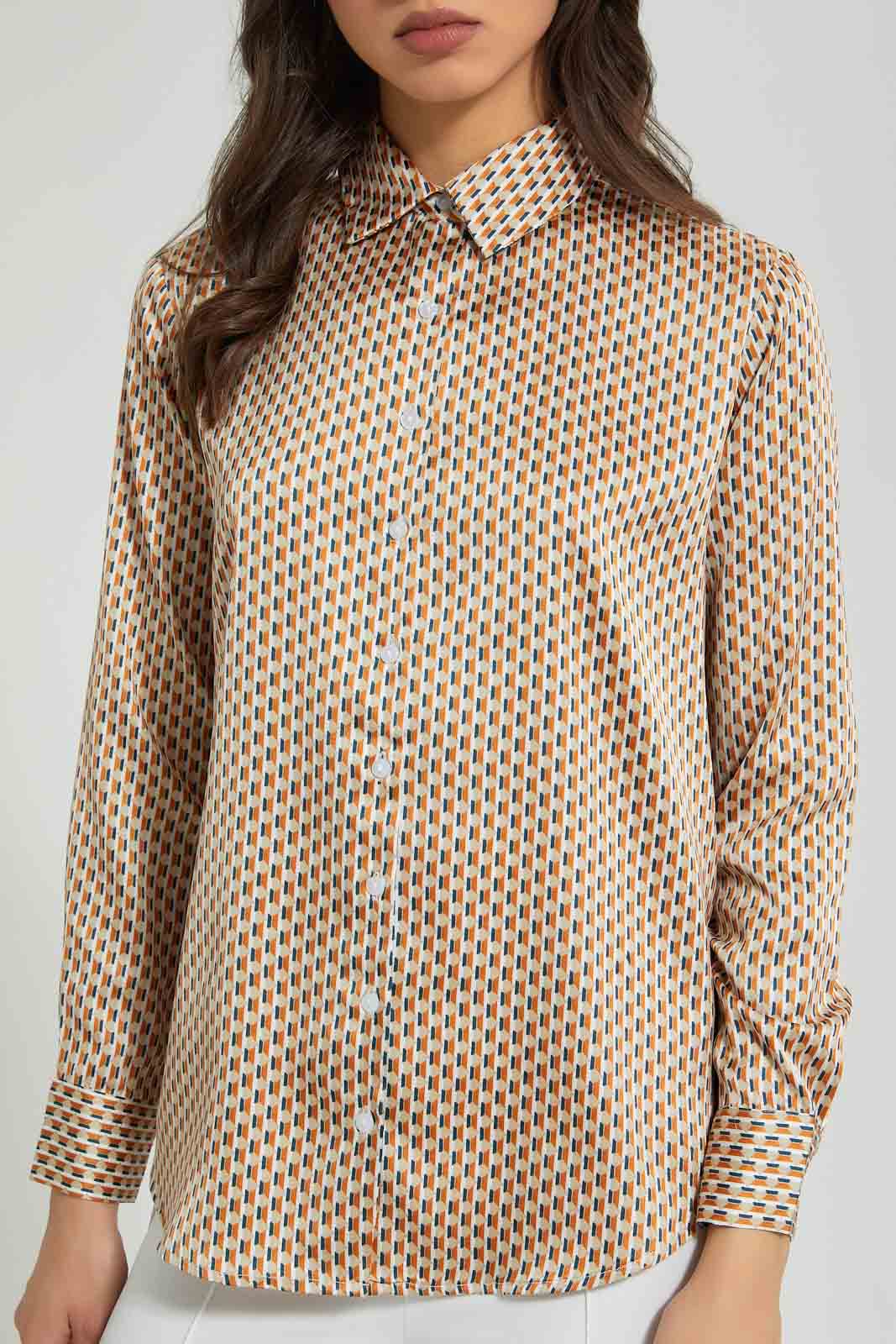 Redtag-Printed-Satin-Shirt-Colour:Assorted,-Filter:Women's-Clothing,-New-In,-New-In-Women,-Non-Sale,-S22A,-Section:Women,-Women-Blouses-Women's-