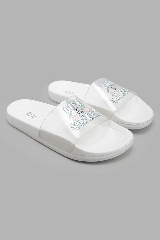 Redtag-White-Slogan-Slide-Bundle,-Category:Flip-Flops,-Colour:White,-Deals:3-For-90,-Deals:New-In,-Filter:Women's-Footwear,-New-In-Women-FOO,-Section:Women,-W22O,-Women-Flip-Flops-Women's-