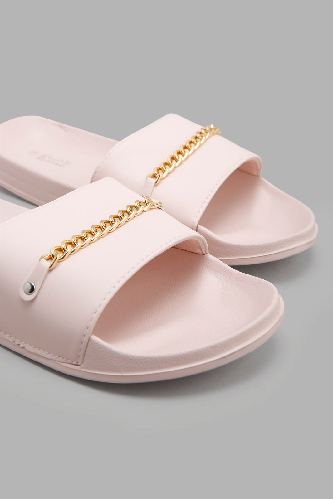 Redtag-Pink-Chain-Trim-Mule-Bundle,-Category:Flip-Flops,-Colour:Pink,-Deals:3-For-90,-Deals:New-In,-Filter:Women's-Footwear,-New-In-Women-FOO,-Section:Women,-W22O,-Women-Flip-Flops-Women's-