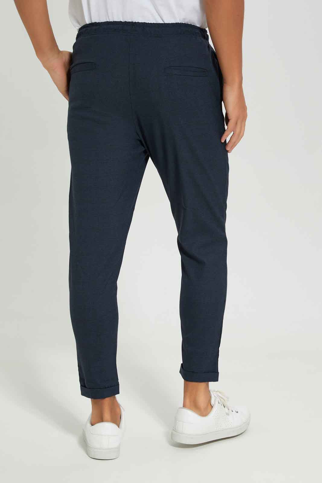 Redtag-Navy-Jogger-Category:Trousers,-Colour:Navy,-Dept:Menswear,-Filter:Men's-Clothing,-Men-Trousers,-Non-Sale,-S22A,-Section:Men,-TBL-Men's-