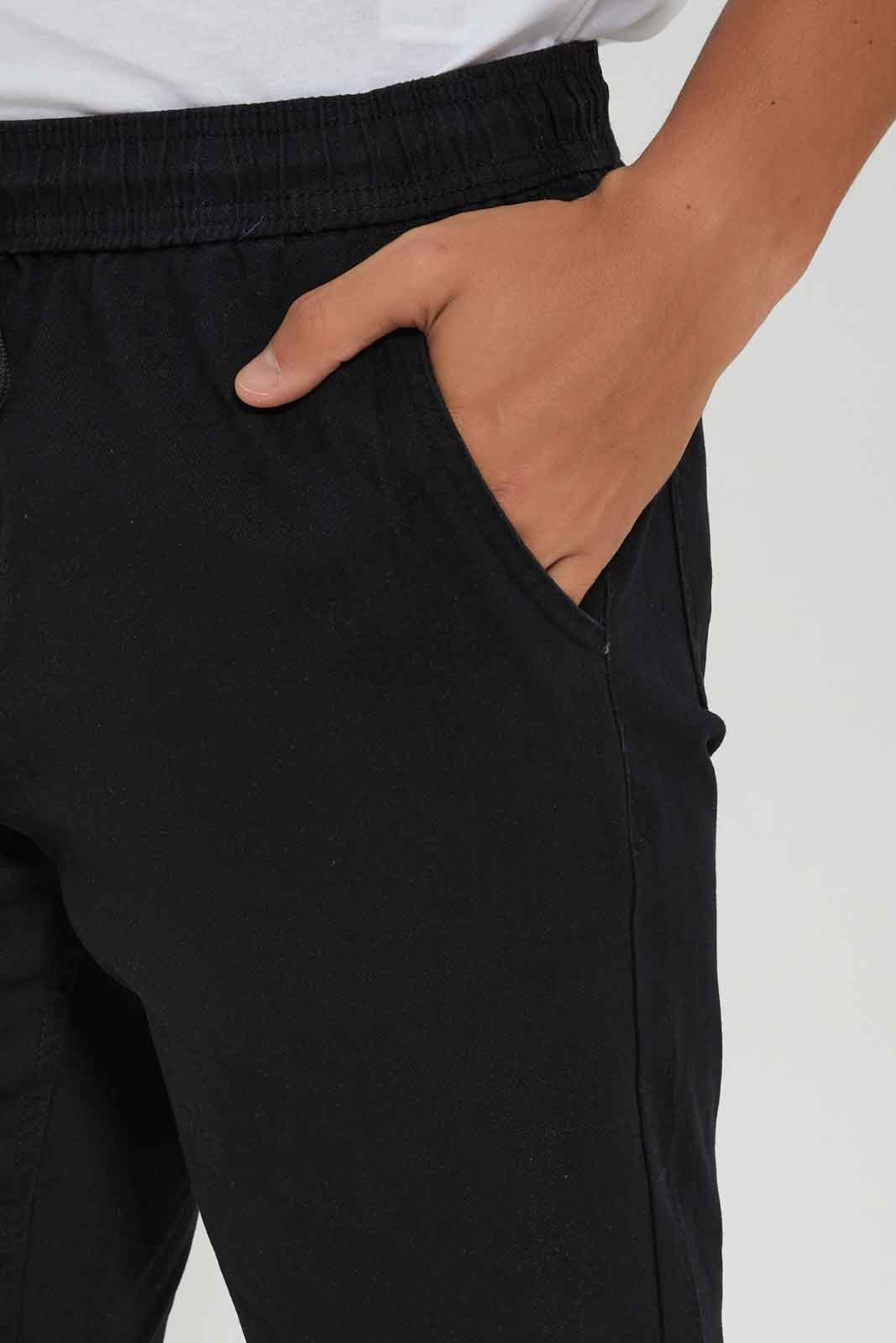 Redtag-Black-Jogger-Category:Trousers,-Colour:Black,-Dept:Menswear,-Filter:Men's-Clothing,-Men-Trousers,-Non-Sale,-S22A,-Section:Men,-TBL-Men's-