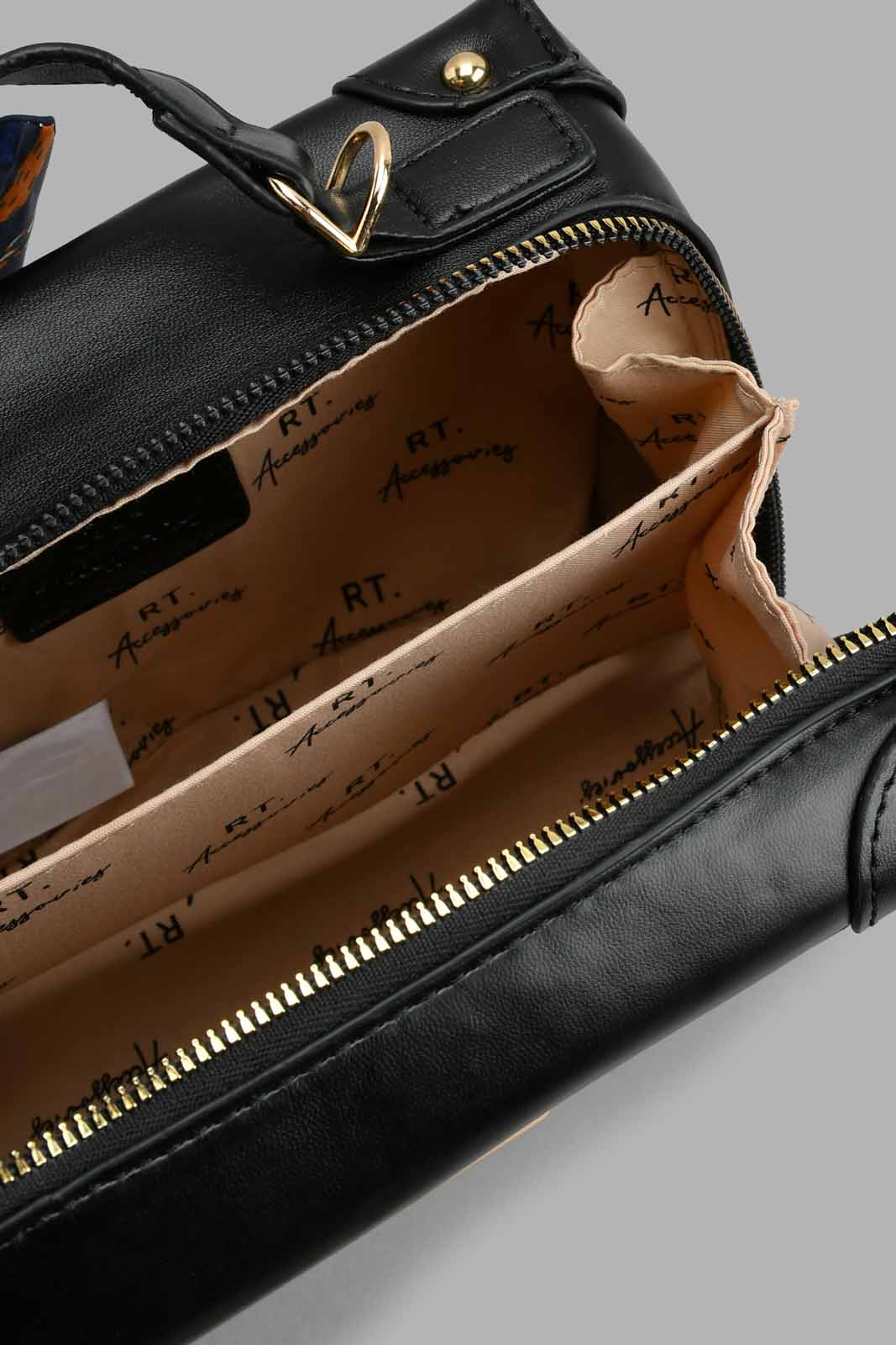 Redtag-Black-Animal-Croc-Cross-Body-Bag-Cross-Body-Bags-Women-