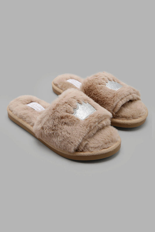 Redtag-Taupe-Crown-Slipper-Bundle,-Category:Slippers,-Colour:Taupe,-Deals:3-For-90,-Deals:New-In,-Filter:Women's-Footwear,-New-In-Women-FOO,-S22C,-Section:Women,-Women-Slippers-Women's-