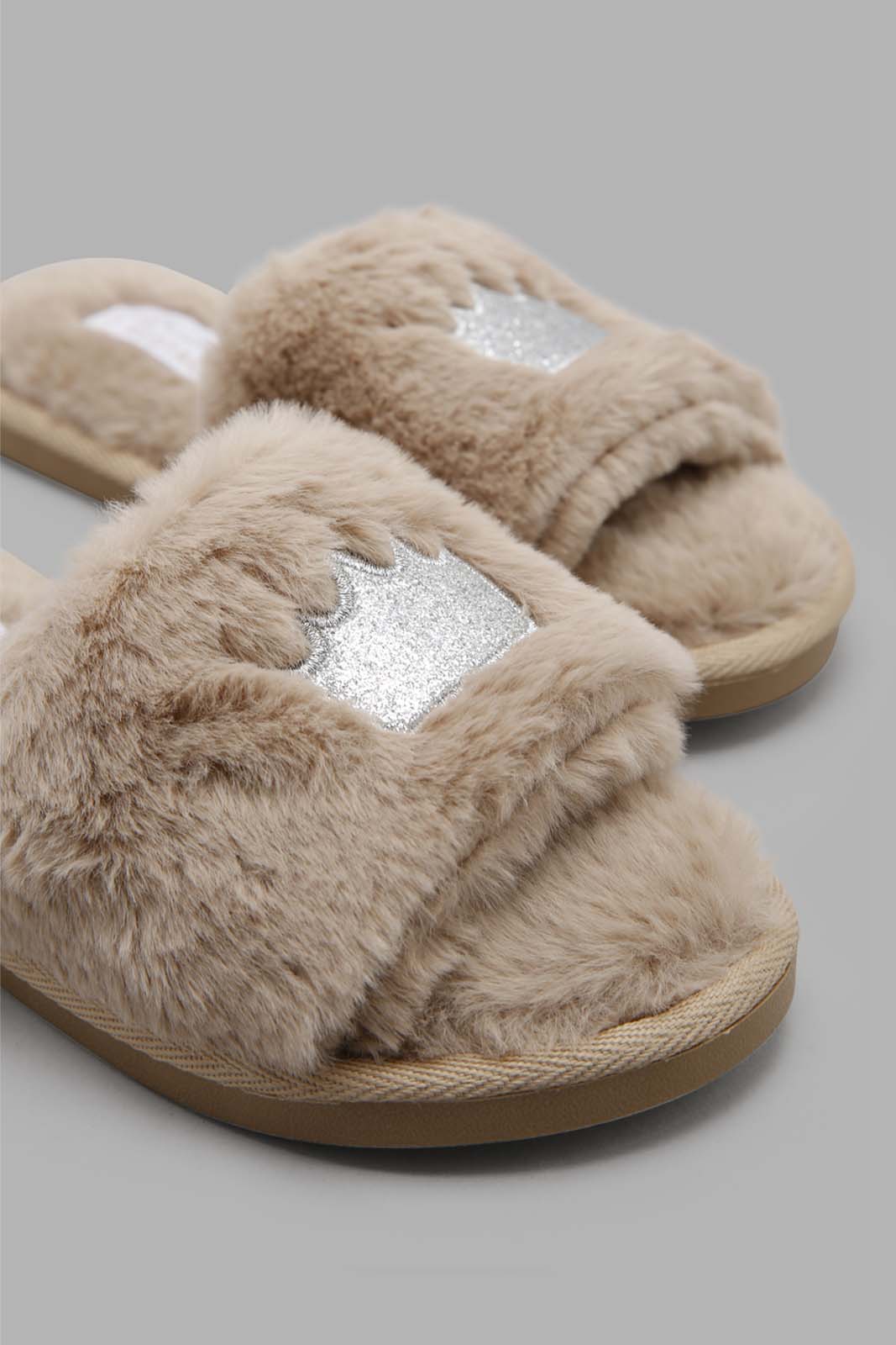 Redtag-Taupe-Crown-Slipper-Bundle,-Category:Slippers,-Colour:Taupe,-Deals:3-For-90,-Deals:New-In,-Filter:Women's-Footwear,-New-In-Women-FOO,-S22C,-Section:Women,-Women-Slippers-Women's-