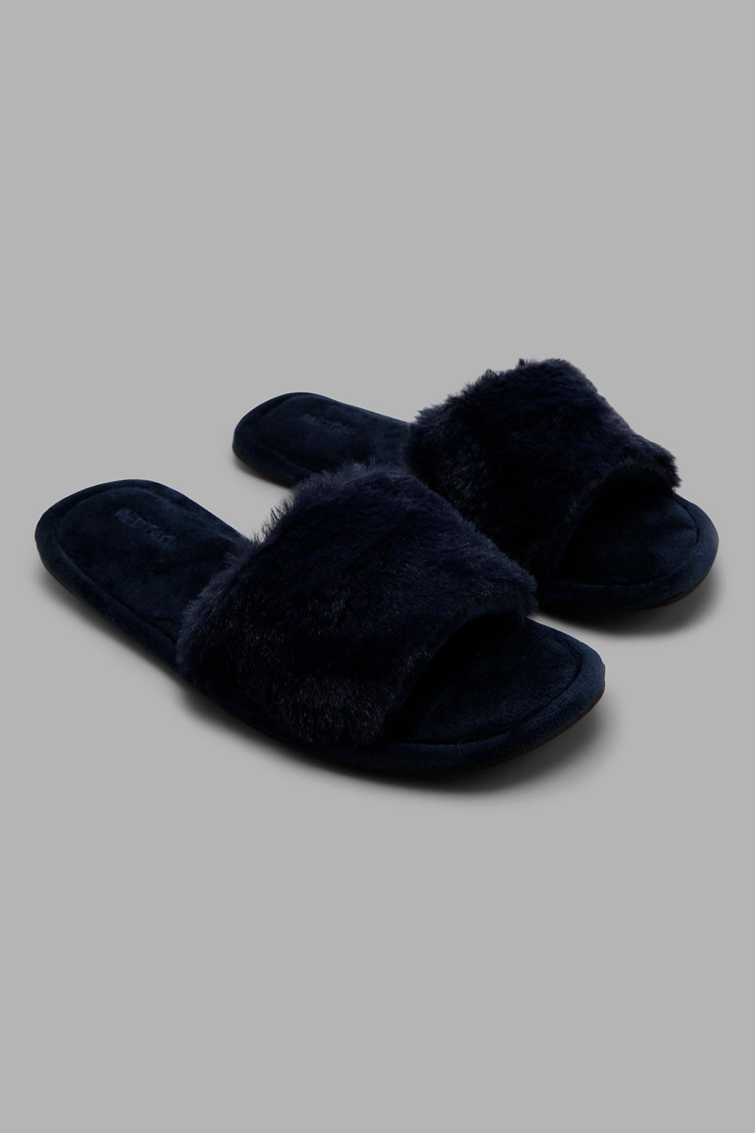 Redtag-Navy-Slipper--Women's-
