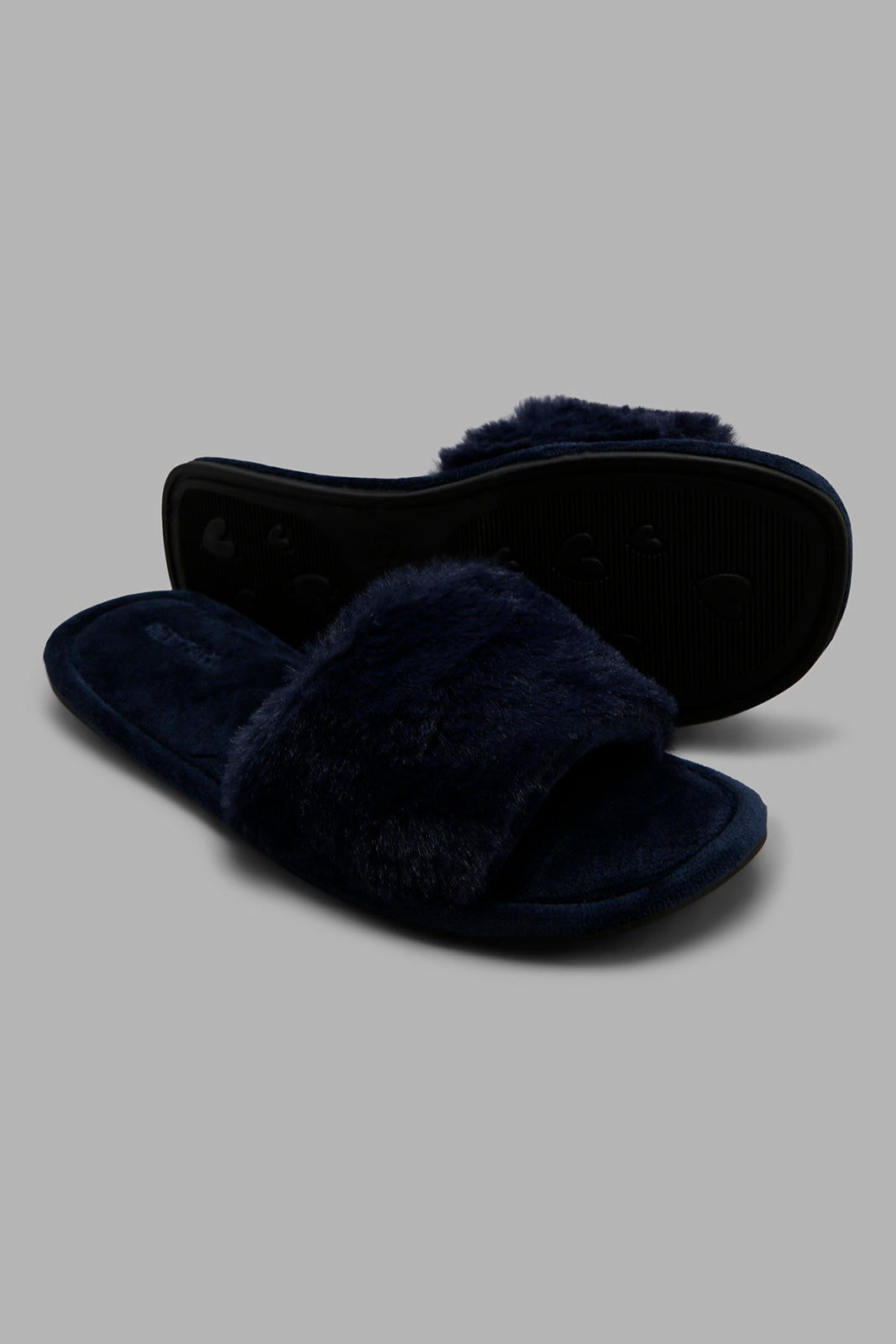 Redtag-Navy-Slipper--Women's-