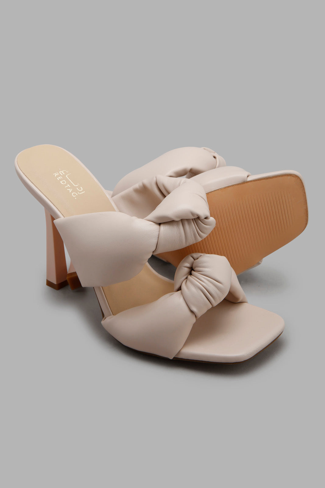 Redtag-Pink-Knot-Mule-Category:Sandals,-Colour:Pink,-Filter:Women's-Footwear,-LEC-Sandals,-New-In,-New-In-Women-FOO,-Non-Sale,-Section:Women,-W22A-Women's-