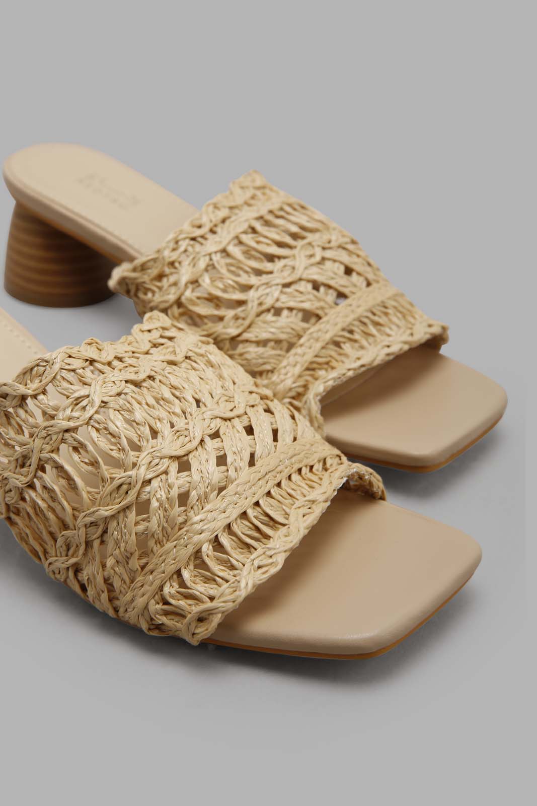 Redtag-Natural-Basket-Weave-Mule-Category:Sandals,-Colour:Beige,-Deals:New-In,-Filter:Women's-Footwear,-LEC-Sandals,-New-In-Women-FOO,-Non-Sale,-Section:Women,-W22A-Women's-