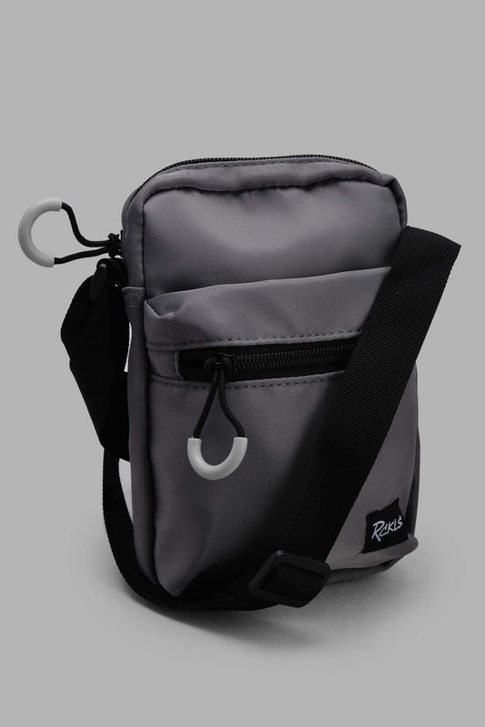 Redtag-Red-And-Black-Crossbody-Bag-Category:Bags,-Colour:Grey,-Deals:Sale,-Filter:Men's-Accessories,-Men-Bags,-New-In,-New-In-Men-ACC,-Non-Sale,-S22C,-Sale-Men-ACC,-Section:Men-Men's-