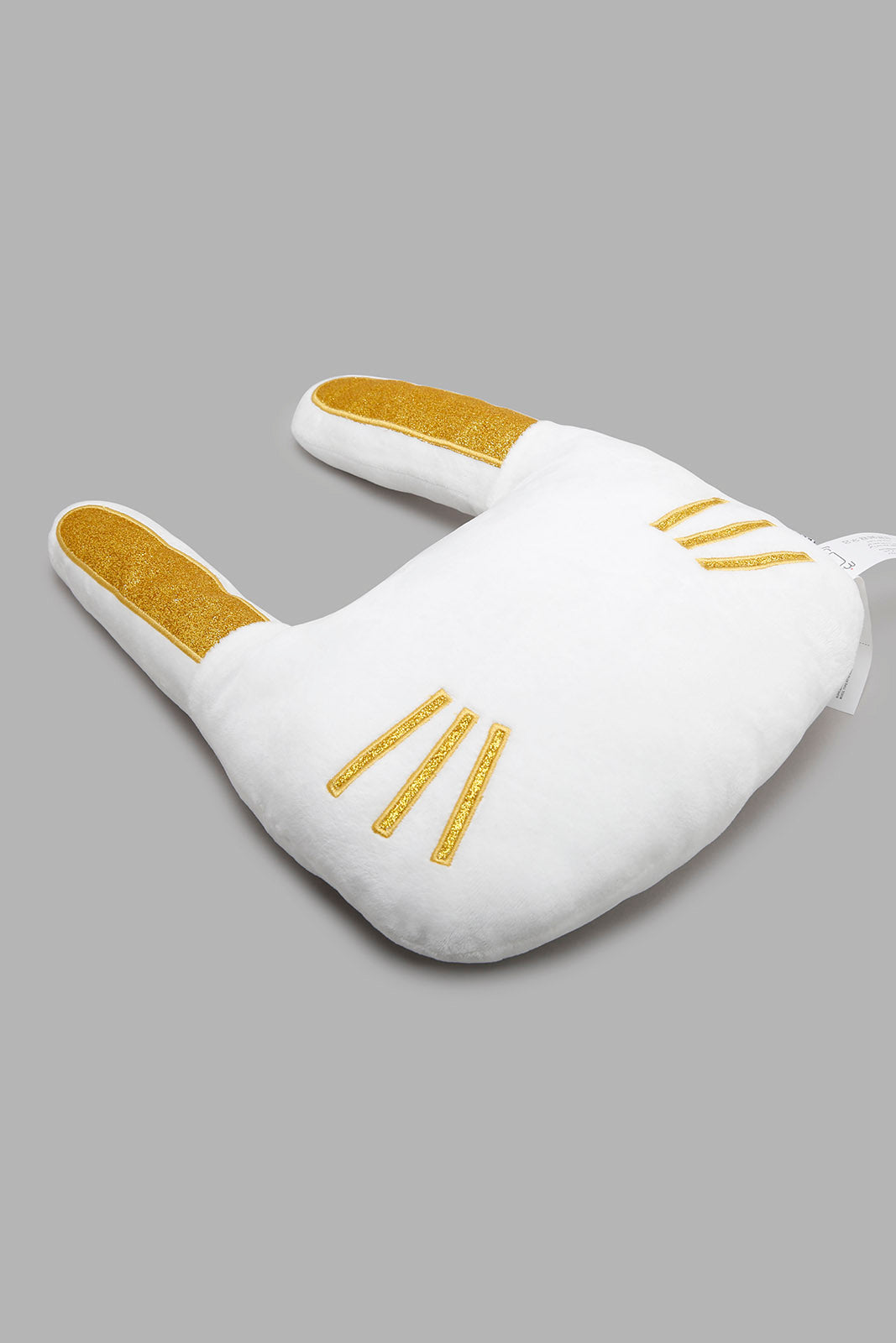 Redtag-White/Gold-Cat-Kids-Cushion-Bundle,-Category:Cushions,-Colour:White,-Filter:Home-Bedroom,-HMW-BED-Cushions,-S22C,-Section:Homewares-Home-Bedroom-