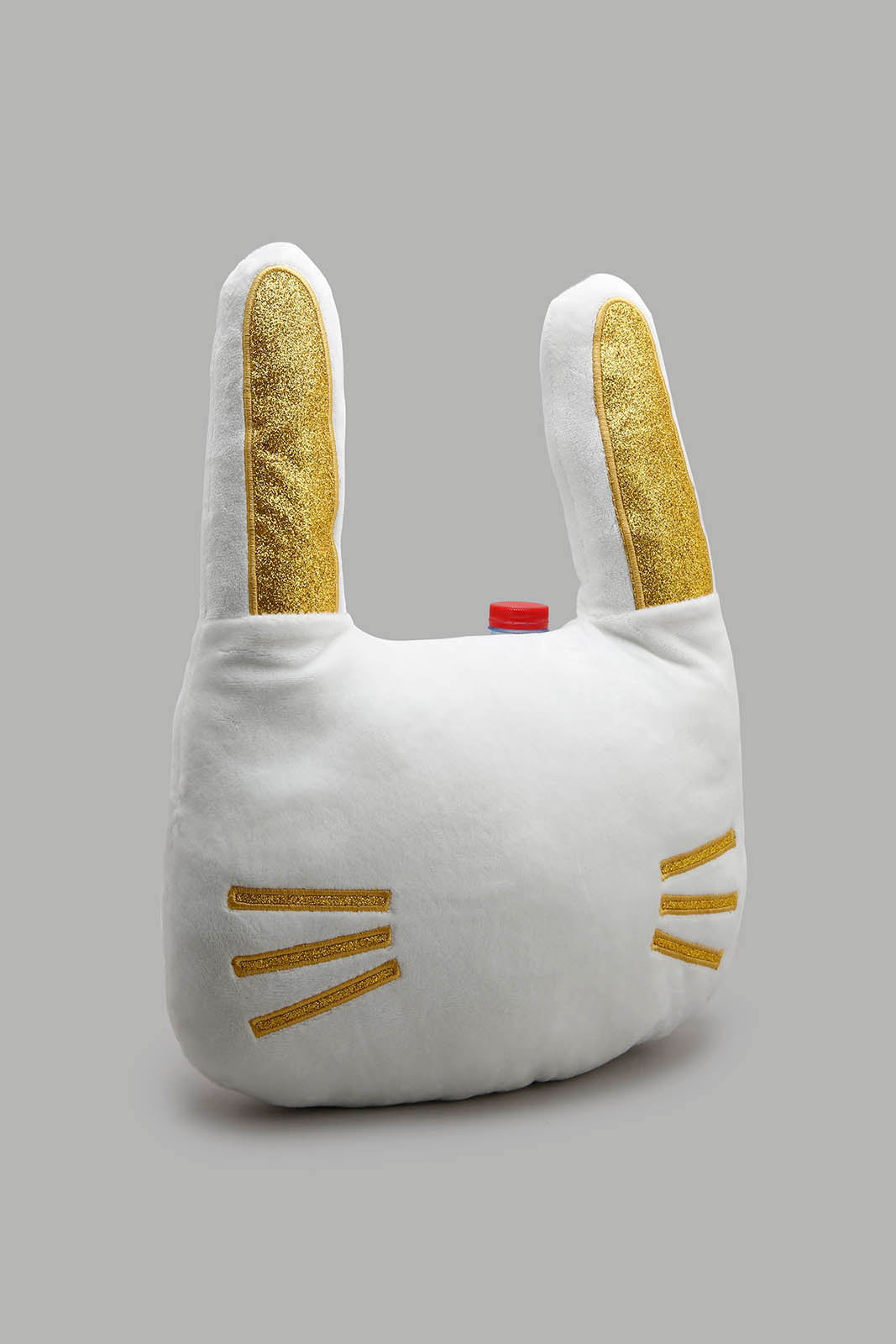 Redtag-White/Gold-Cat-Kids-Cushion-Bundle,-Category:Cushions,-Colour:White,-Filter:Home-Bedroom,-HMW-BED-Cushions,-S22C,-Section:Homewares-Home-Bedroom-