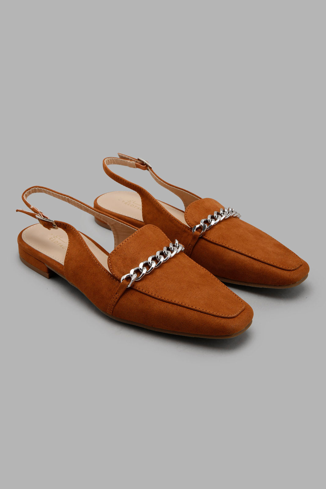 Redtag-Tan-Slingback-Loafer-Category:Shoes,-Colour:Tan,-Filter:Women's-Footwear,-New-In,-New-In-Women-FOO,-Non-Sale,-Section:Women,-W22O,-Women-Shoes-Women's-