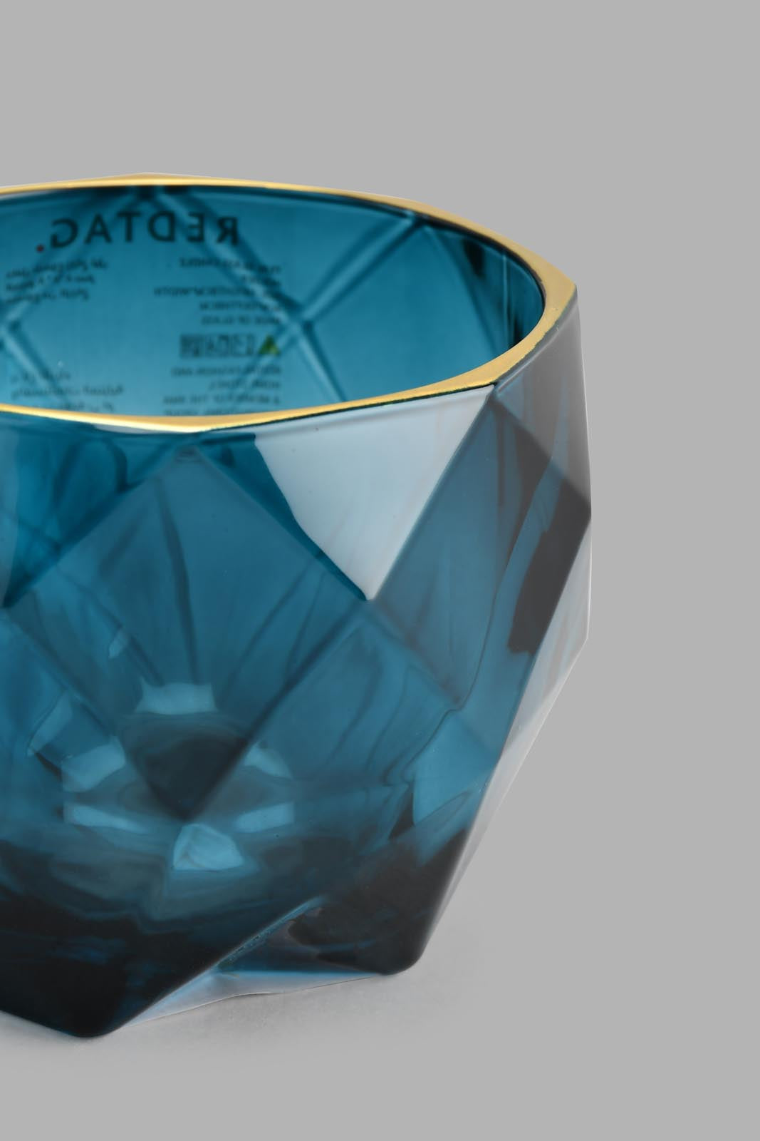 Redtag-Teal-Glass-Candle-Holder-Candle-Holder-Home-Decor-
