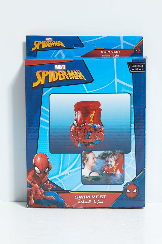 Red Spiderman Swimming Vest