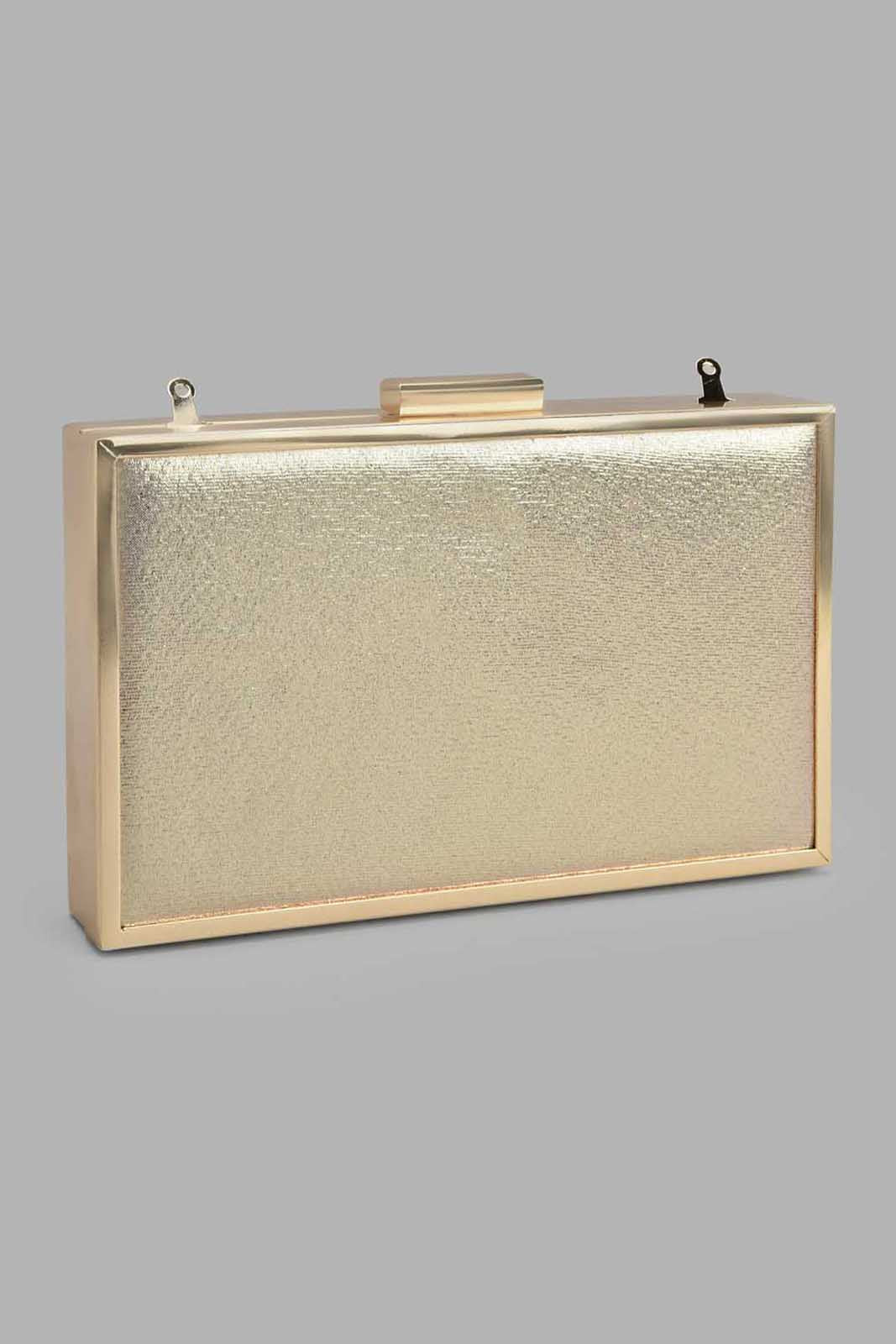 Redtag-Gold-Embellished-Chain-Evening-Clutch-Clutches-Women-