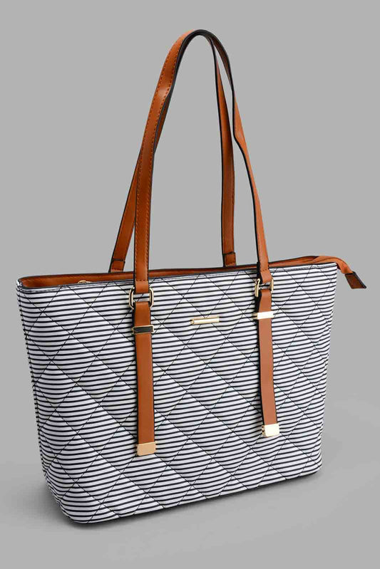 Redtag-Multicolour-Nautical-Stripe-Tote-Day-Bag-Day-Bags-Women-