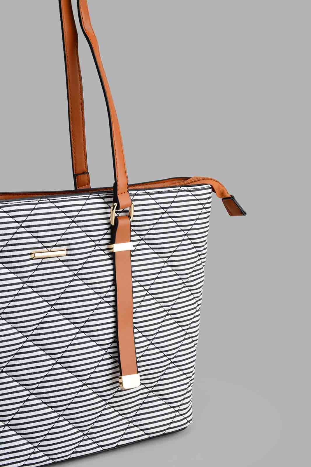 Redtag-Multicolour-Nautical-Stripe-Tote-Day-Bag-Day-Bags-Women-