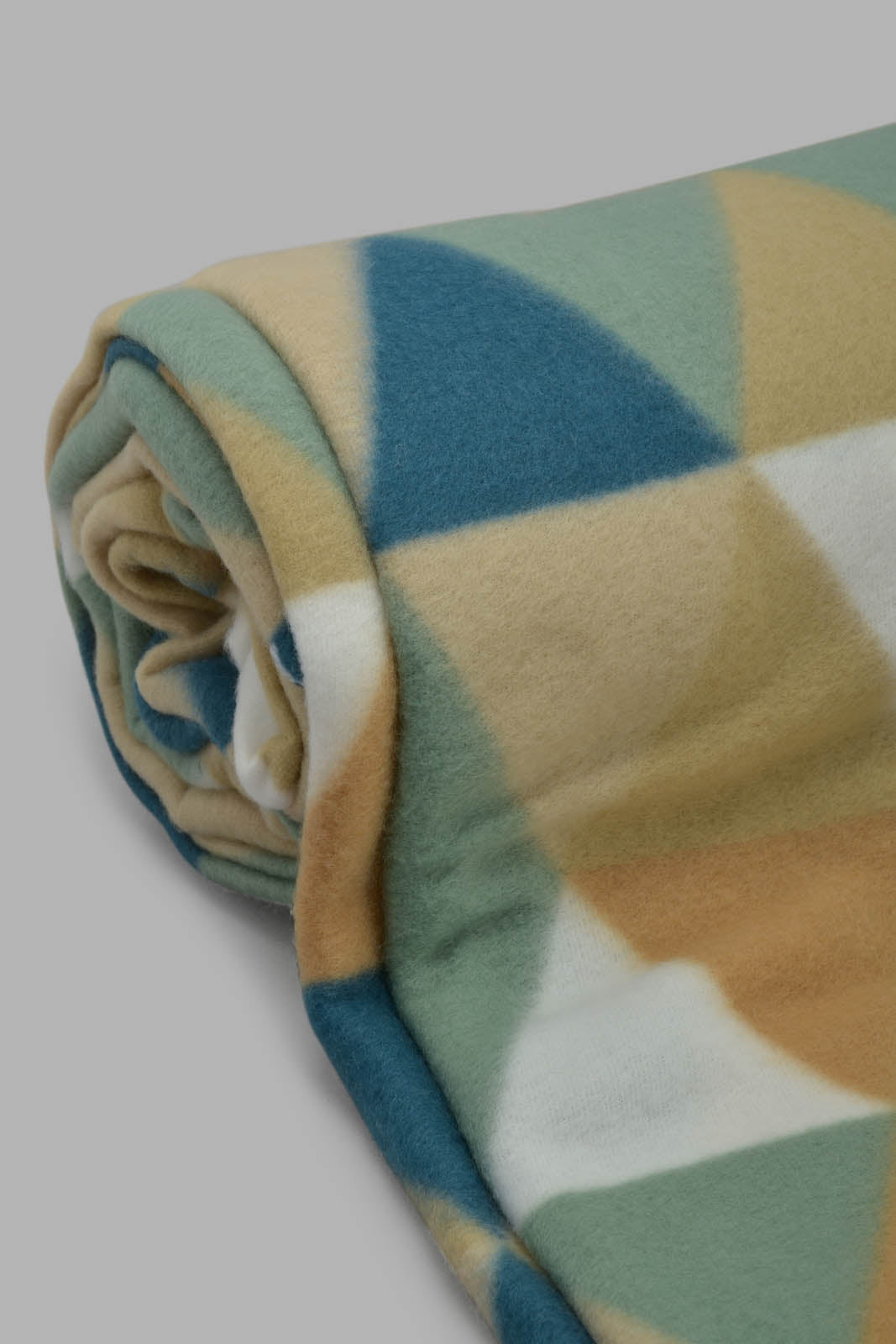 Redtag-Multi-Colour-Grey-Geometric-Print-Single-Fleece-Blanket-Category:Blankets,-Colour:Multicolour,-Filter:Home-Bedroom,-HMW-BED-Blankets,-New-In,-New-In-HMW-BED,-Non-Sale,-S22C,-Section:Homewares-Home-Bedroom-