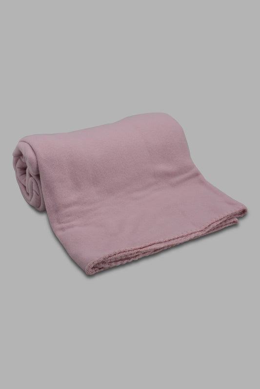 Redtag-Pink-Fleece-Single-Blanket-Category:Blankets,-Colour:Pink,-Filter:Home-Bedroom,-HMW-BED-Blankets,-New-In,-New-In-HMW-BED,-Non-Sale,-S22C,-Section:Homewares-Home-Bedroom-