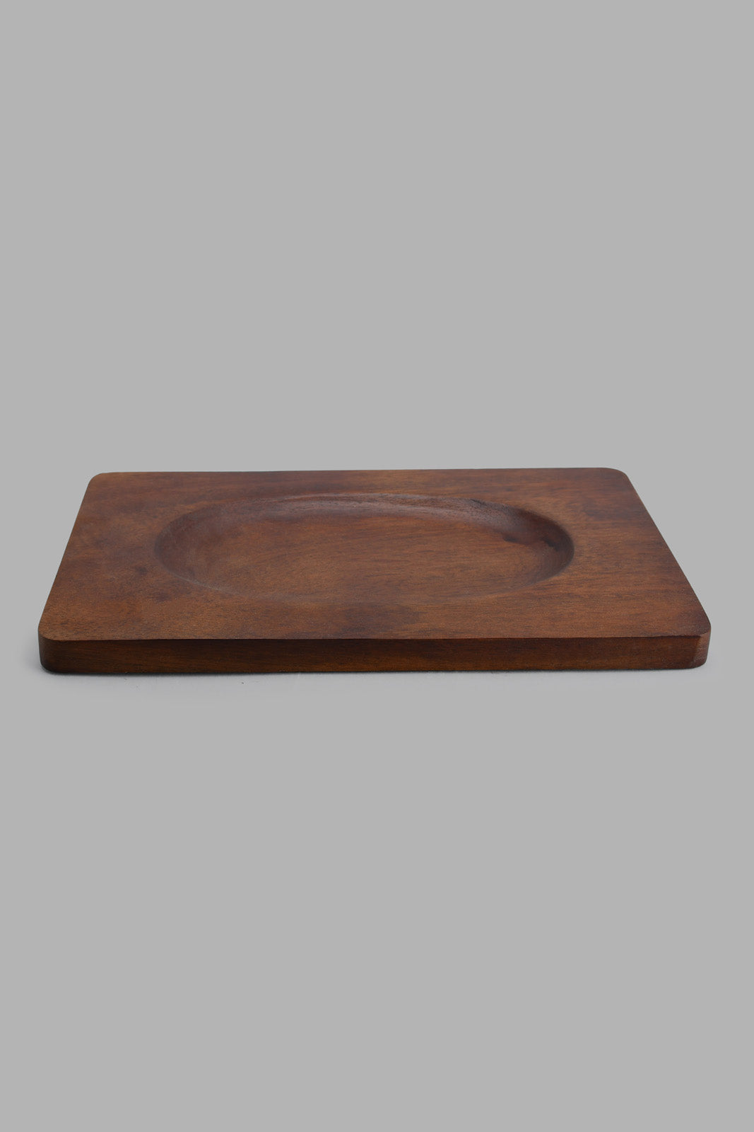 Redtag-Silver-Hammered-Tray-With-Wooden-Base-Category:Plates,-Colour:Silver,-Filter:Home-Dining,-HMW-DIN-Sew-Serveware,-New-In,-New-In-HMW-DIN,-Non-Sale,-PERIGOLD,-S22C,-Section:Homewares-Home-Dining-