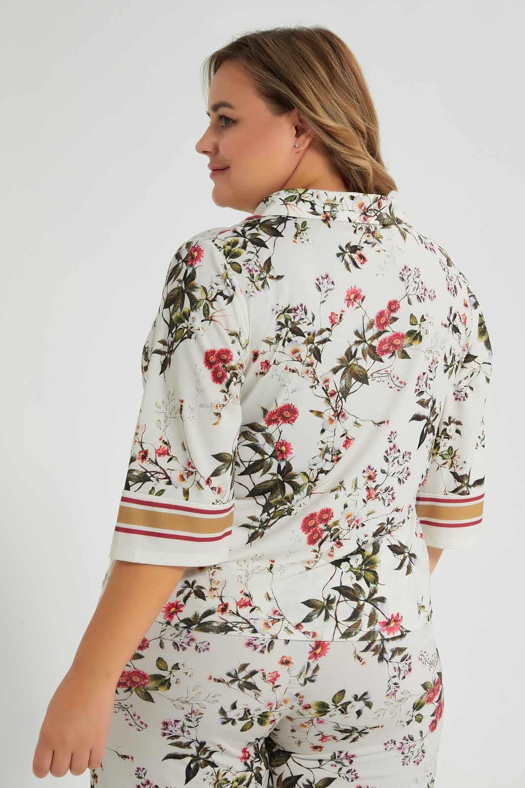 Redtag-Floral-Print-Shirt-Colour:Assorted,-Filter:Plus-Size,-LDP-Tops,-New-In,-New-In-LDP,-Non-Sale,-S22B,-Section:Women-Women's-