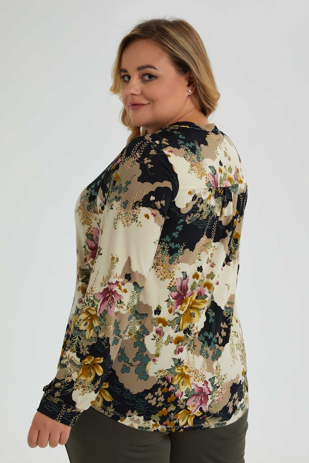 Redtag-All-Over-Printed-Floral-Top-Colour:Assorted,-Filter:Plus-Size,-LDP-Tops,-New-In,-New-In-LDP,-Non-Sale,-S22B,-Section:Women-Women's-