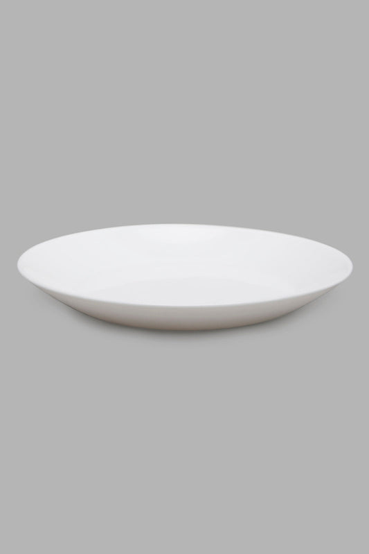 Redtag-White-Round-Side-Plate-Category:Plates,-Colour:White,-Deals:New-In,-Filter:Home-Dining,-HMW-DIN-Crockery,-New-In-HMW-DIN,-Non-Sale,-Section:Homewares,-W22A-Home-Dining-